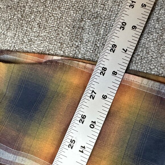 Pendleton Frontier Brown Plaid Pearl Snap Short Sleeve Shirt Men's Size X-Large - Picture 4 of 6